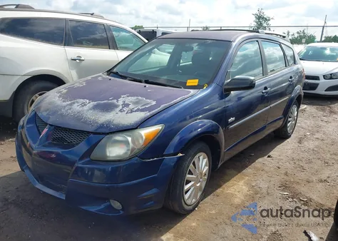 2004 Pontiac Vibe from USA, damaged, VIN 5Y2SL62814Z415514